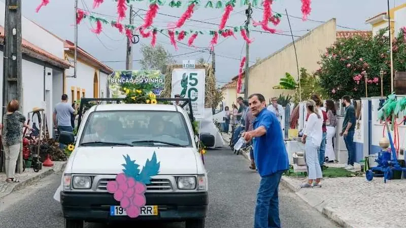 Cortejo das Vindimas com almoço partilhado